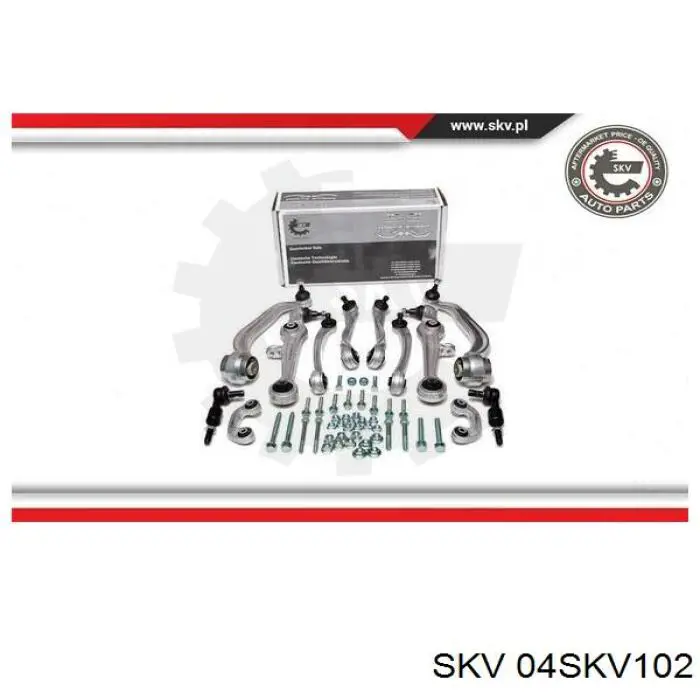Рычаг передней подвески левый 04SKV102 SKV