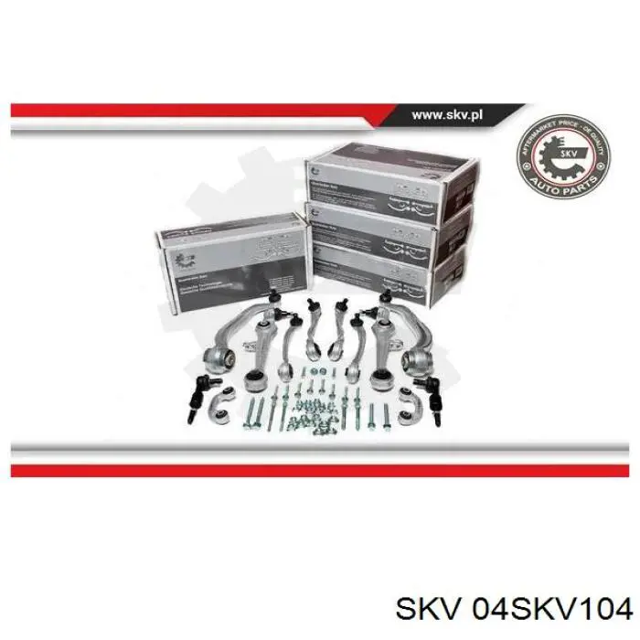 Рычаг передней подвески верхний левый SKV 04SKV104 цена, от 18.45 USD