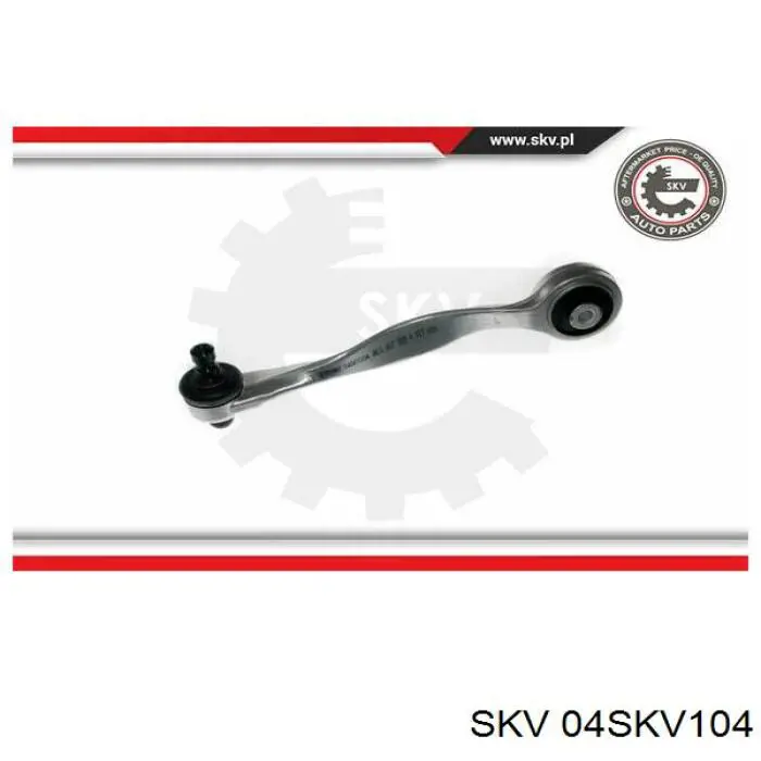 Купить 04SKV104 SKV Рычаг передней подвески верхний левый