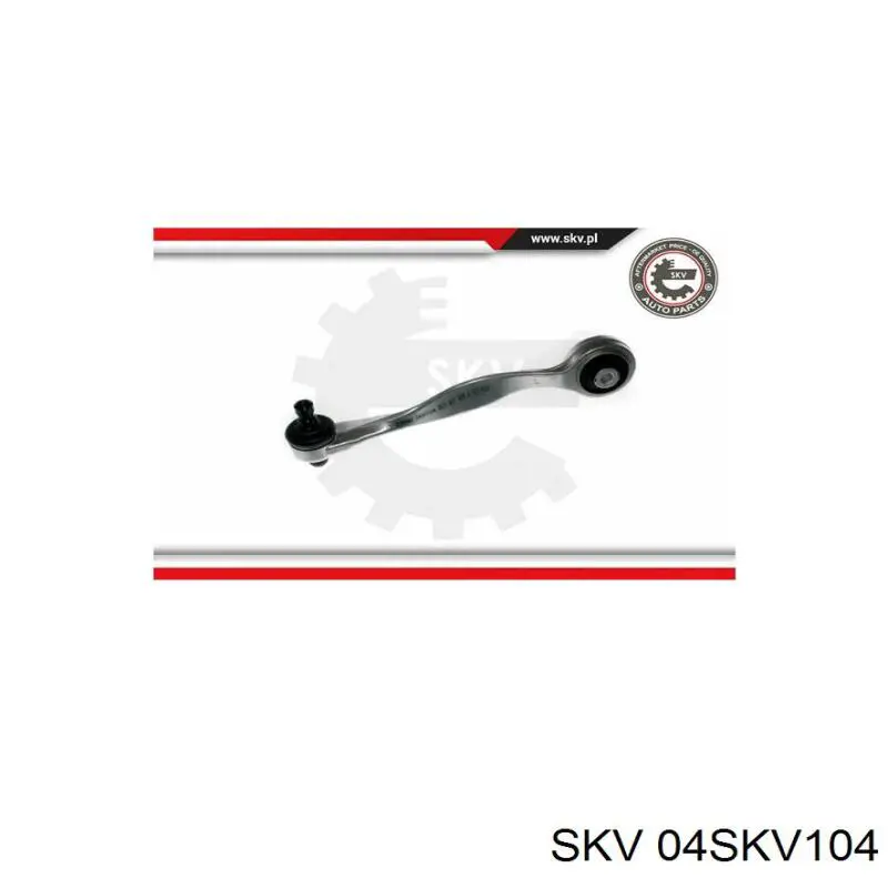 Рычаг передней подвески верхний левый 04SKV104 SKV