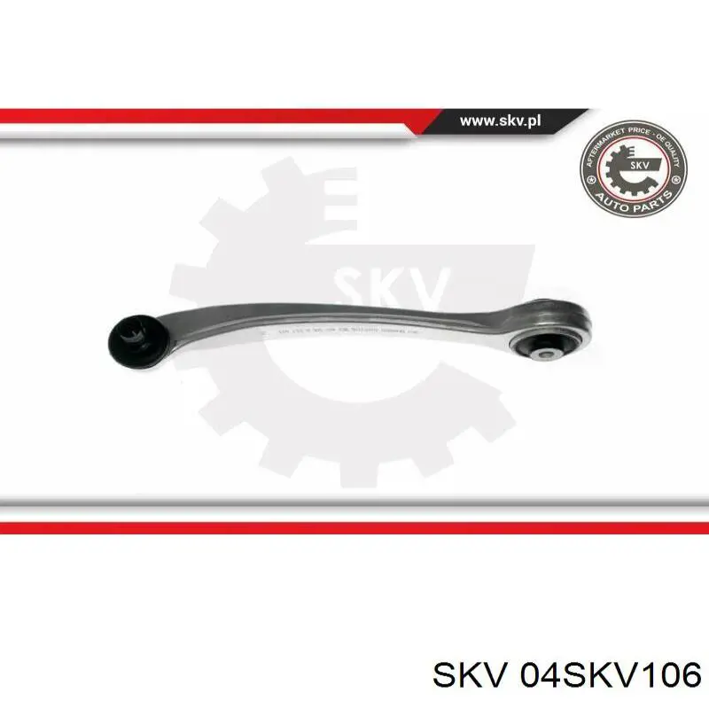 Рычаг передней подвески верхний, правый SKV 04SKV106