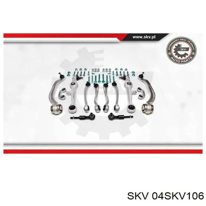 04SKV106 SKV Рычаг передней подвески верхний правый