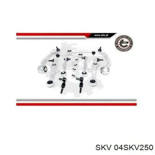 Комплект рычагов передней подвески SKV 04SKV250