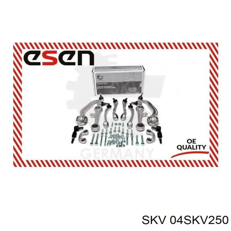 Комплект рычагов передней подвески SKV 04SKV250 цена, от 209.04 USD