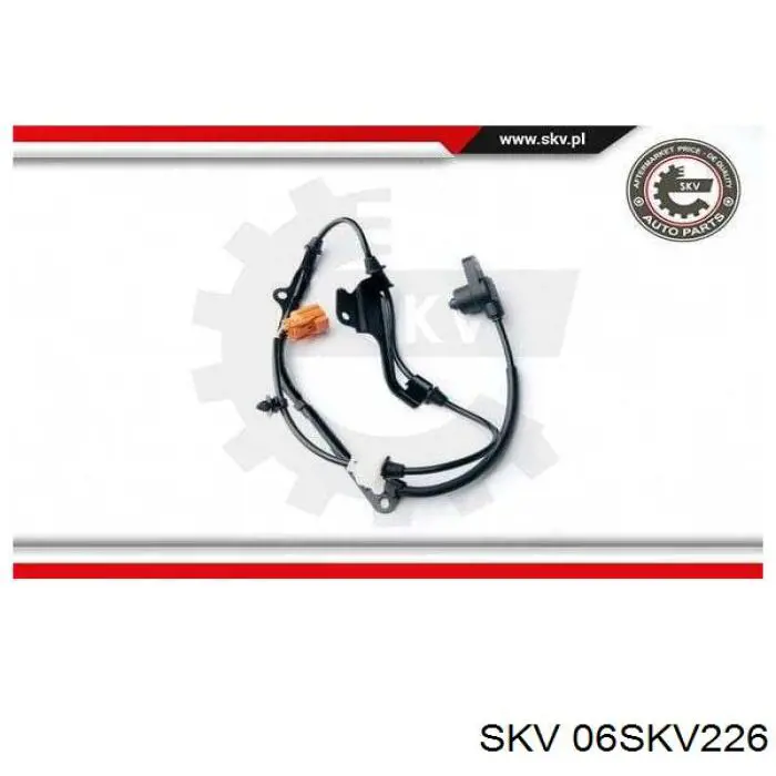 Передний левый датчик абс Honda 57455S84A52