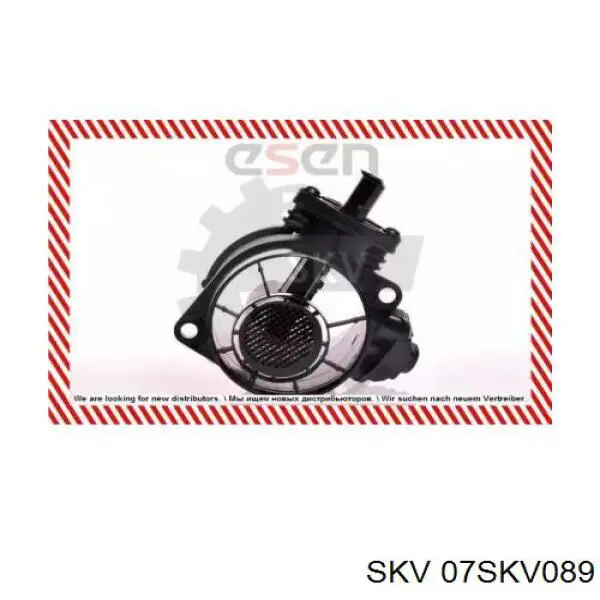 07SKV089 SKV sensor de fluxo (consumo de ar, medidor de consumo M.A.F. - (Mass Airflow))