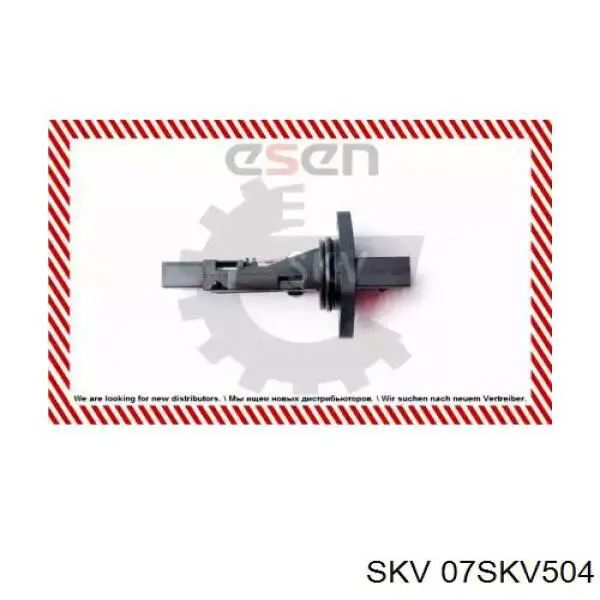 07SKV504 SKV sensor de fluxo (consumo de ar, medidor de consumo M.A.F. - (Mass Airflow))