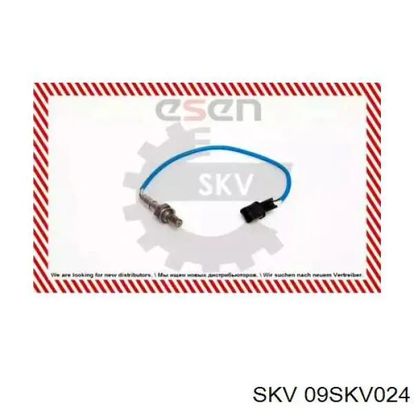 09SKV024 SKV лямбда-зонд, датчик кислорода до катализатора