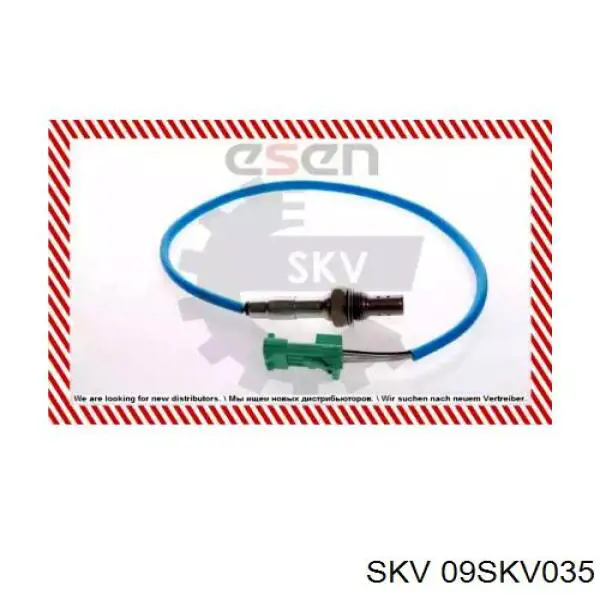 09SKV035 SKV лямбда-зонд, датчик кислорода до катализатора