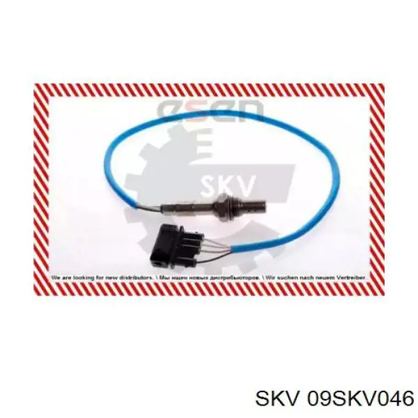 09SKV046 SKV лямбда-зонд, датчик кислорода до катализатора