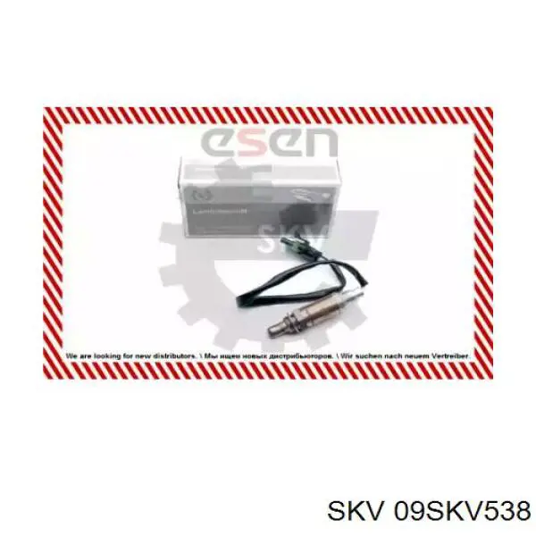 09SKV538 SKV лямбда-зонд, датчик кислорода до катализатора