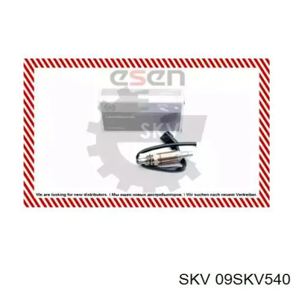 09SKV540 SKV лямбда-зонд, датчик кислорода до катализатора