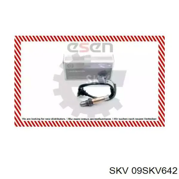09SKV642 SKV лямбда-зонд, датчик кислорода после катализатора
