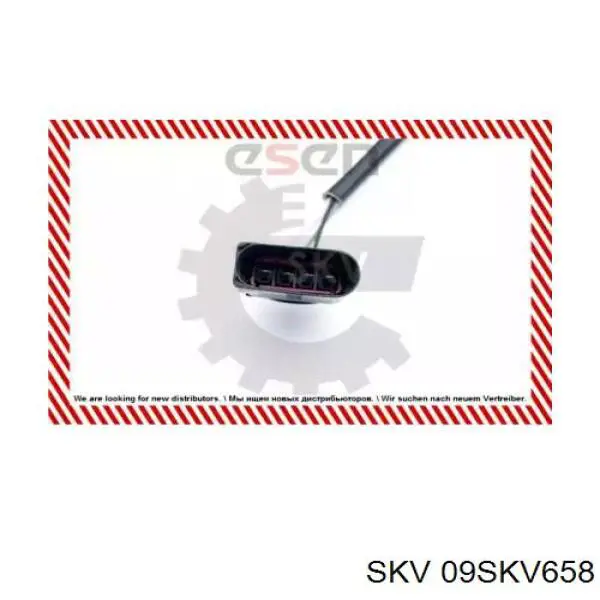 09SKV658 SKV лямбда-зонд, датчик кислорода после катализатора