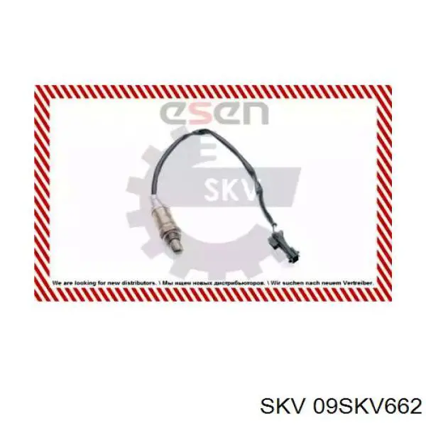 09SKV662 SKV лямбда-зонд, датчик кислорода до катализатора