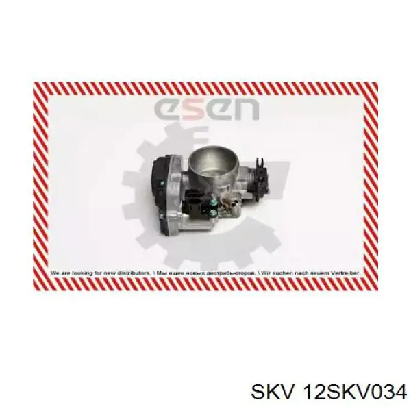 Дроссельная заслонка 12SKV034 SKV