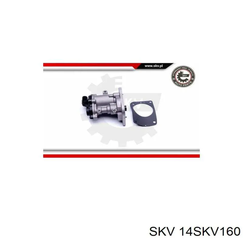 Клапан EGR, рециркуляции газов SKV 14SKV160