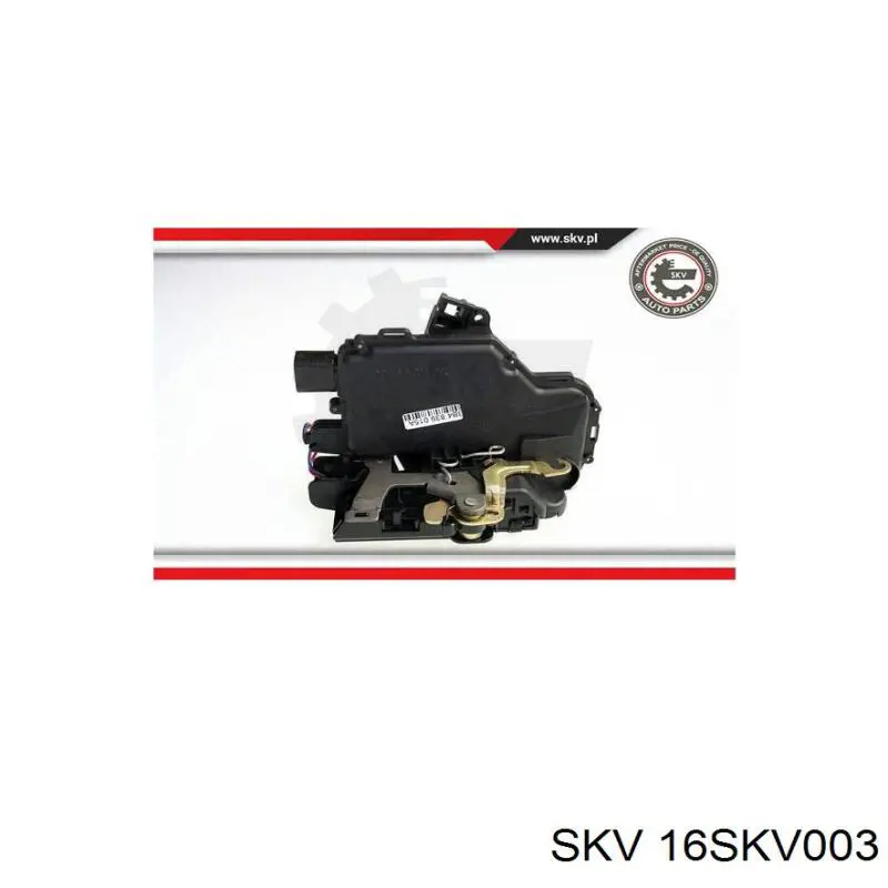 Замок задней левой двери SKV 16SKV003