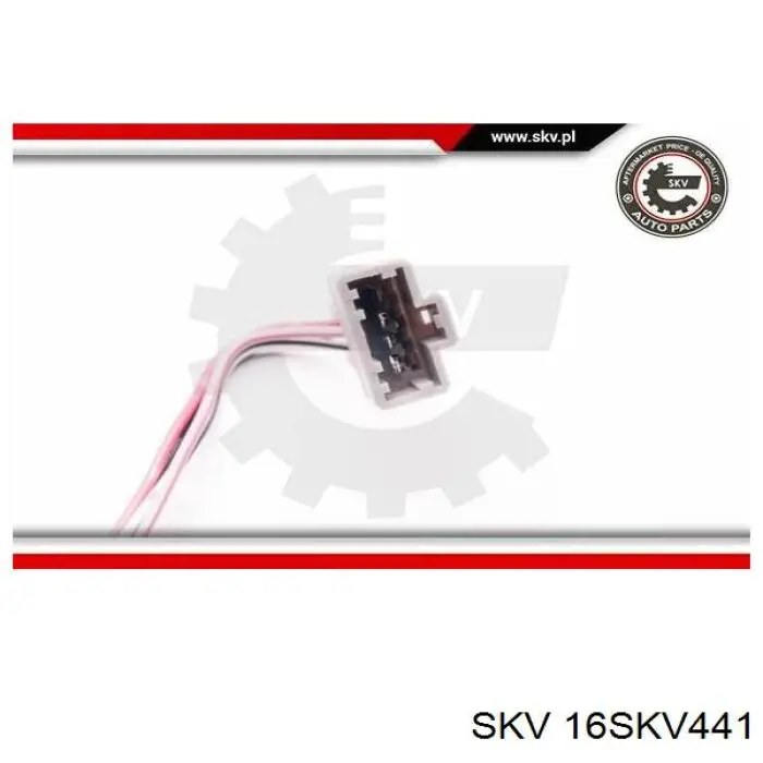 Замок передней левой двери SKV 16SKV441