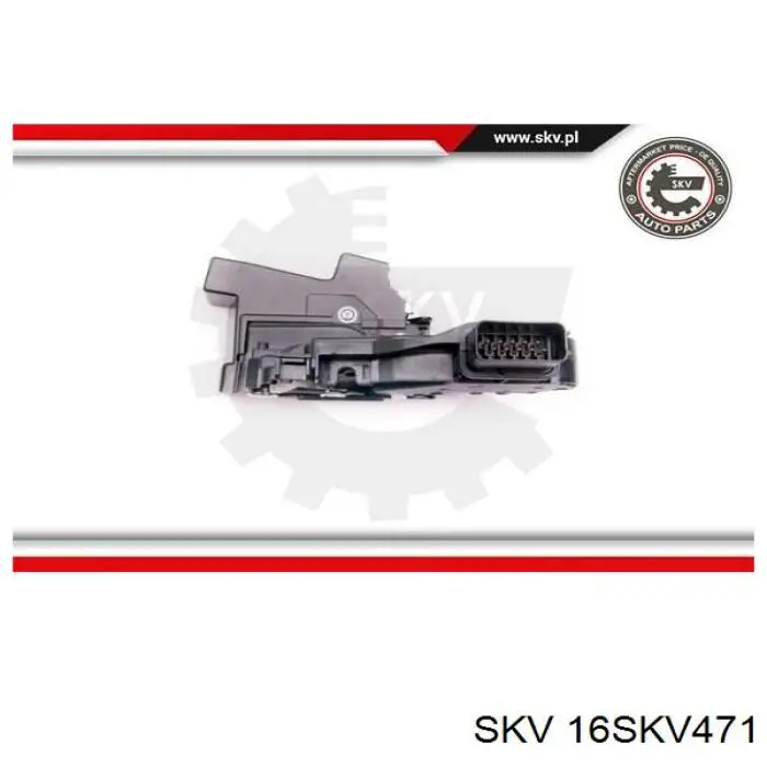 16SKV471 SKV Замок двери водителя