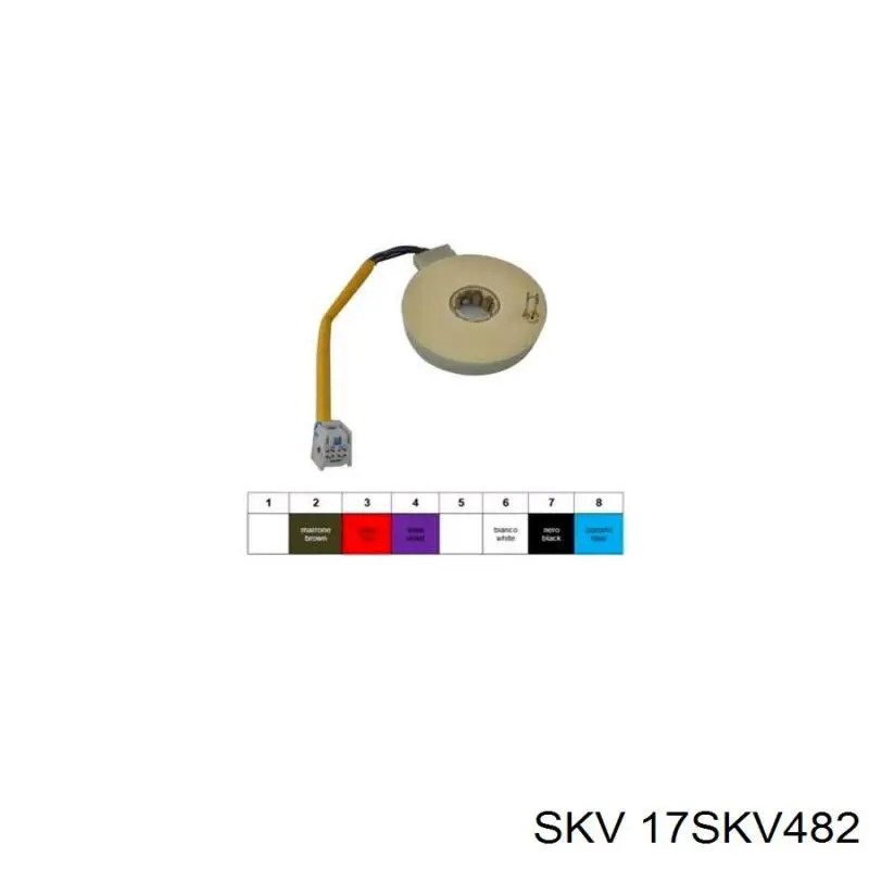 17SKV482 SKV датчик угла поворота рулевого колеса