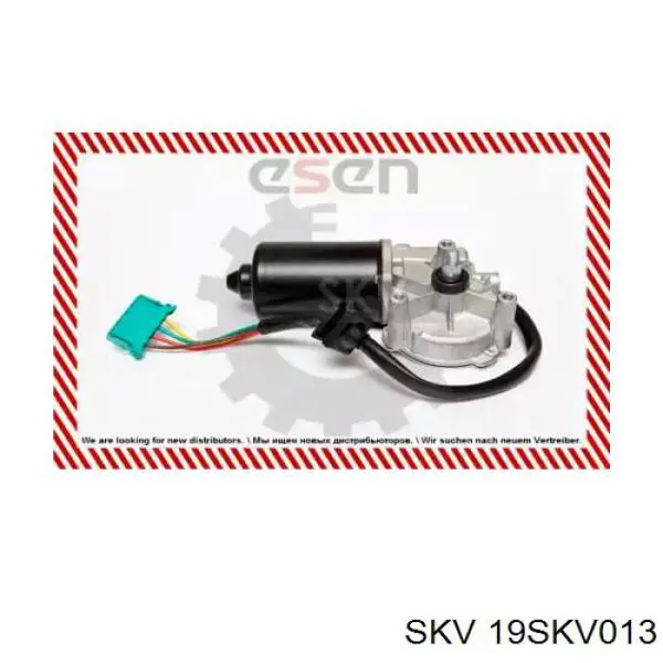 19SKV013 SKV мотор стеклоочистителя лобового стекла