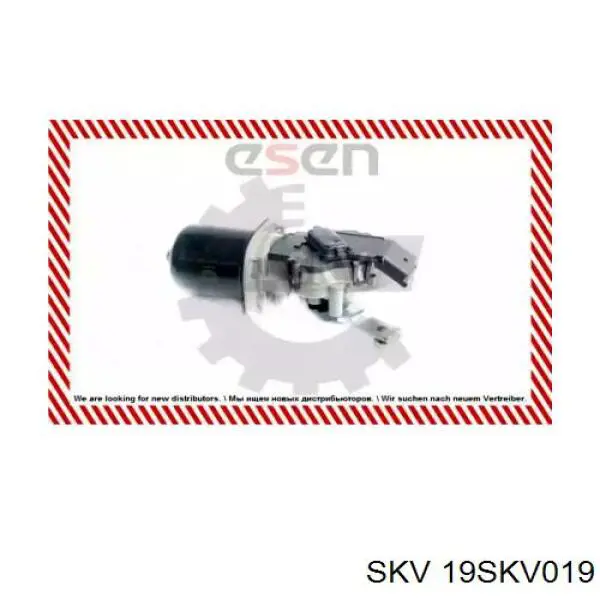 19SKV019 SKV Мотор стеклоочистителя передний