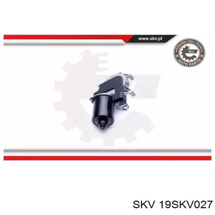 19SKV027 SKV Мотор стеклоочистителя передний