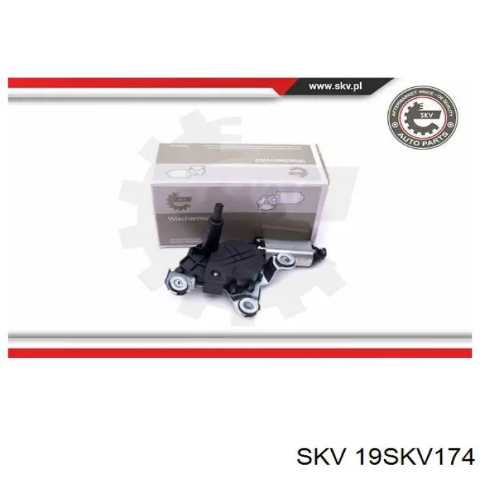 19SKV174 SKV Мотор заднего стеклоочистителя