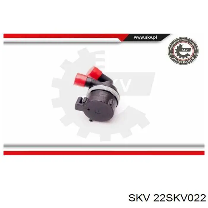 Водяной насос охлаждения электро дополнительный SKV 22SKV022 цена, от 52.68 USD