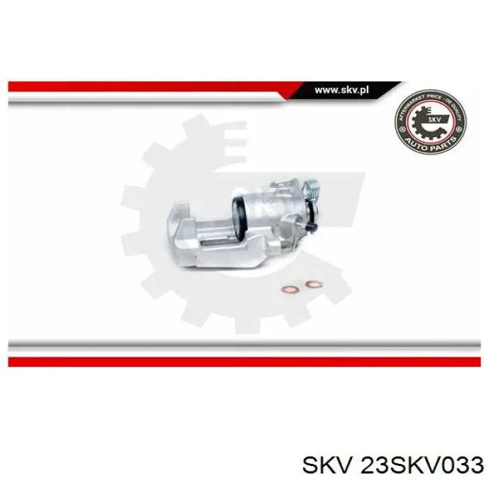 Купить 23SKV033 SKV Суппорт задний левый