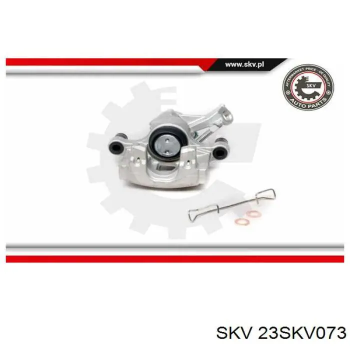 Купить 23SKV073 SKV Суппорт задний левый