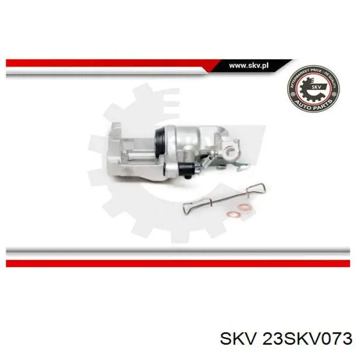 23SKV073 SKV Тормозной суппорт задний левый