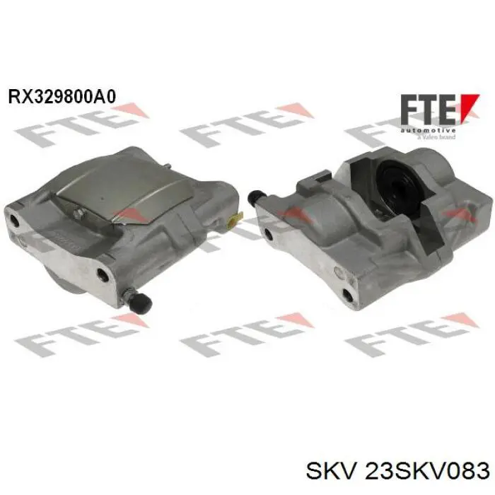 23SKV083 SKV Тормозной суппорт задний левый