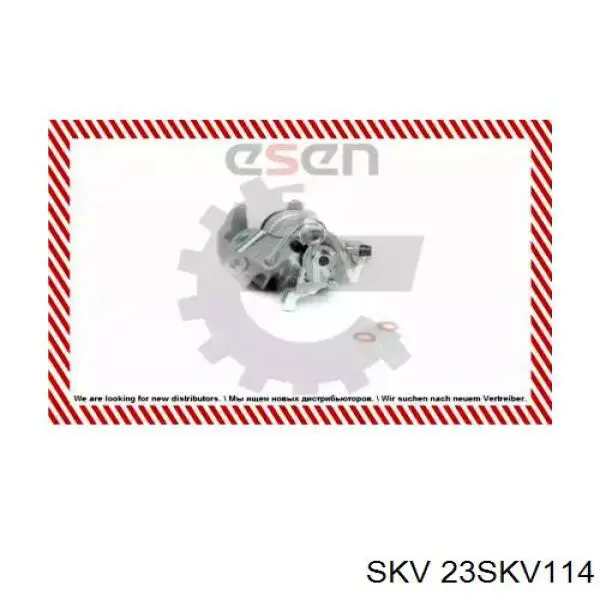 23SKV114 SKV Суппорт тормозной задний правый