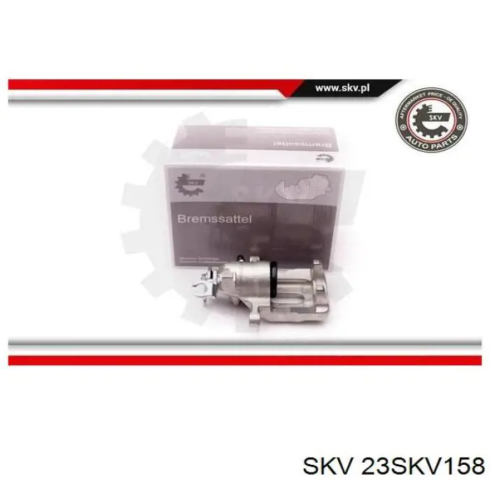 23SKV158 SKV суппорт тормозной задний правый