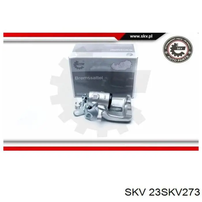Купить 23SKV273 SKV Суппорт задний левый