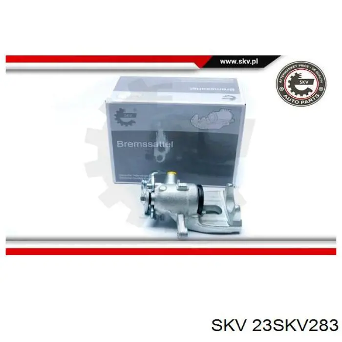 23SKV283 SKV суппорт тормозной задний левый