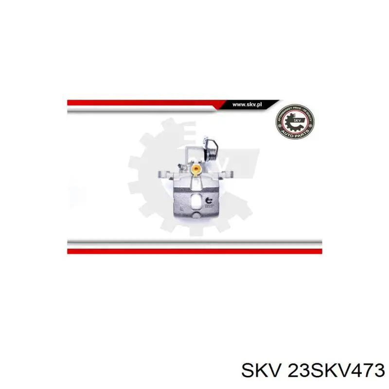 Купить 23SKV473 SKV Суппорт задний левый
