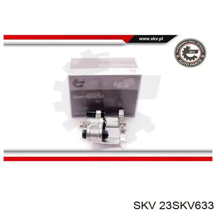 Задний левый суппорт SKV 23SKV633 цена, от 41.15 USD