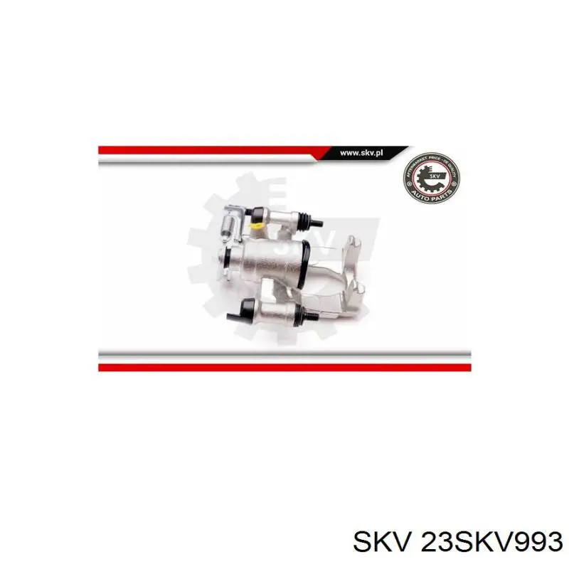 23SKV993 SKV суппорт тормозной задний левый