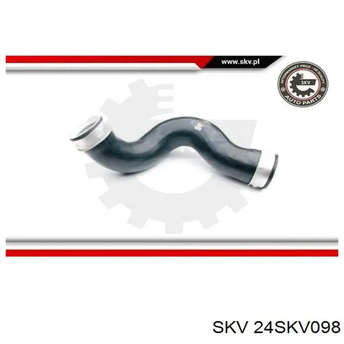 Купить 24SKV098 SKV Патрубок дроссельной заслонки