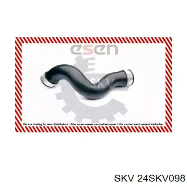Патрубок дроссельной заслонки 24SKV098 SKV