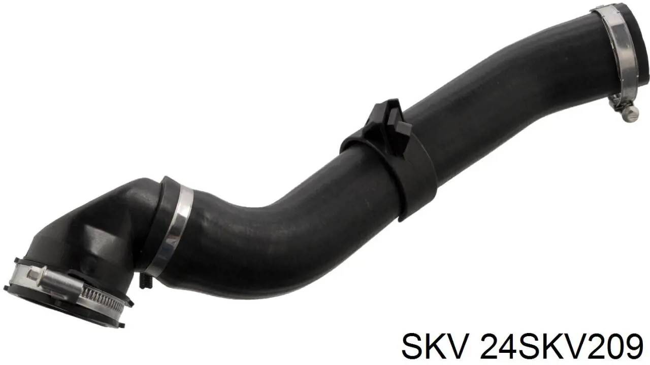 Патрубок интеркулера 1315664 Volvo