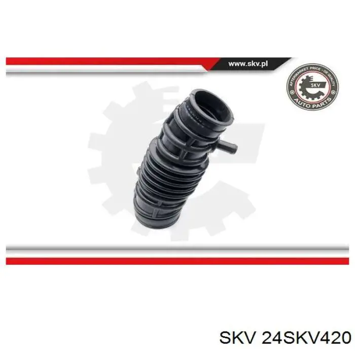 Патрубок воздушный выход воздушного фильтра SKV 24SKV420