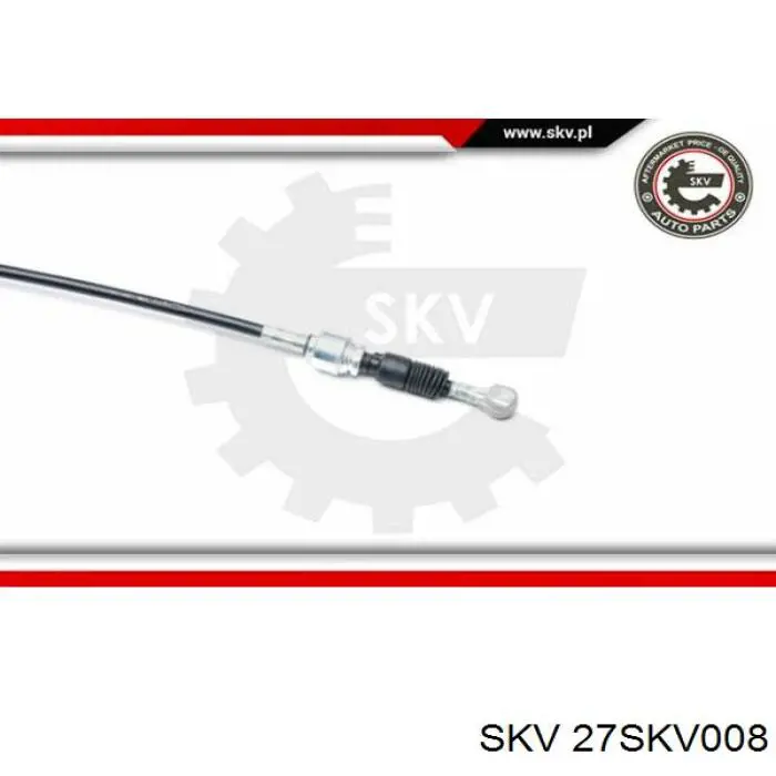 27SKV008 SKV трос переключения передач (выбора передачи)