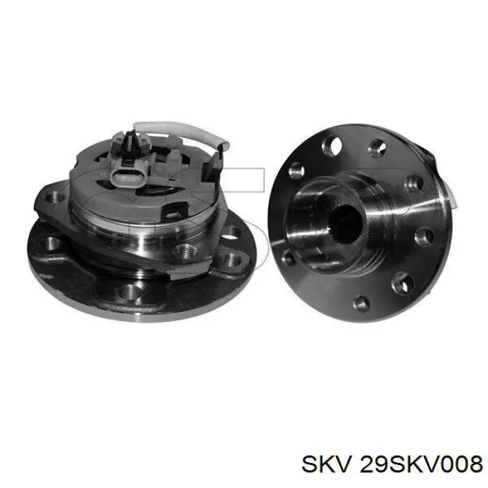 29SKV008 SKV Ступица колеса передняя
