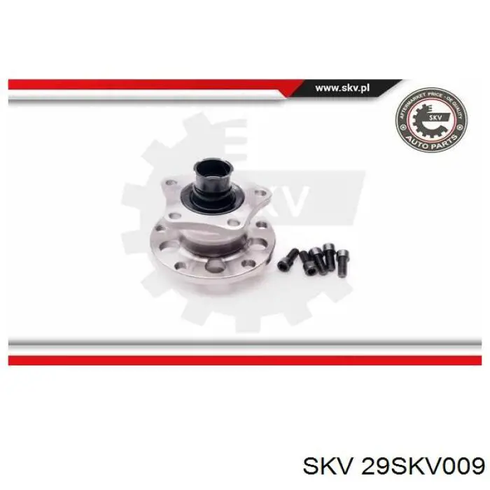 Ступица заднего колеса SKV 29SKV009