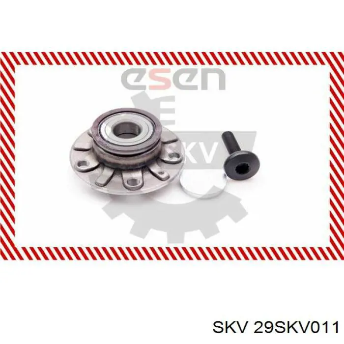 29SKV011 SKV Ступица задняя