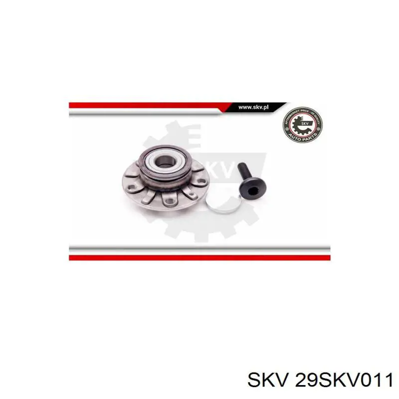 Ступица заднего колеса SKV 29SKV011